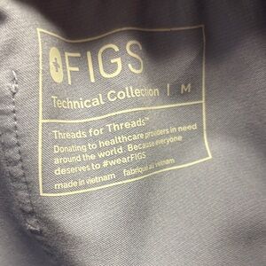 Figs Charcoal pants